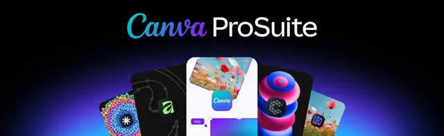 Инструменты Canva ProSuite на официальной иллюстрации