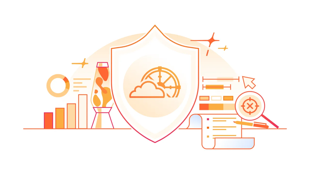 Официальная обложка квартального отчёта Cloudflare о DDoS