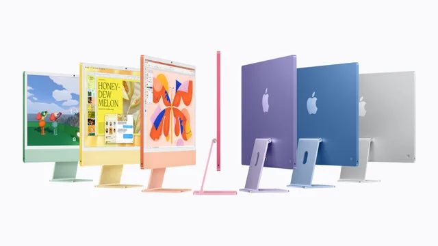 Линейка iMac с M6 в семи цветах