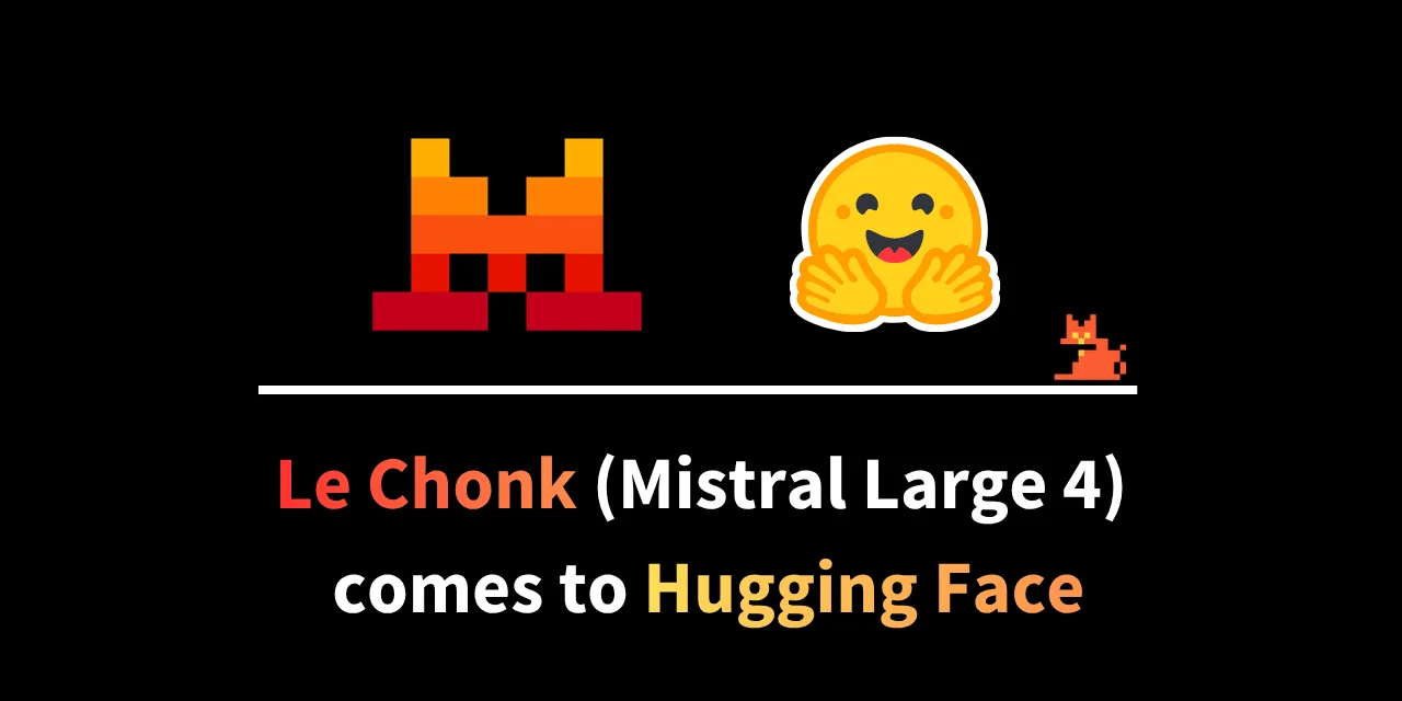 Официальная иллюстрация Mistral Large 4 на Hugging Face