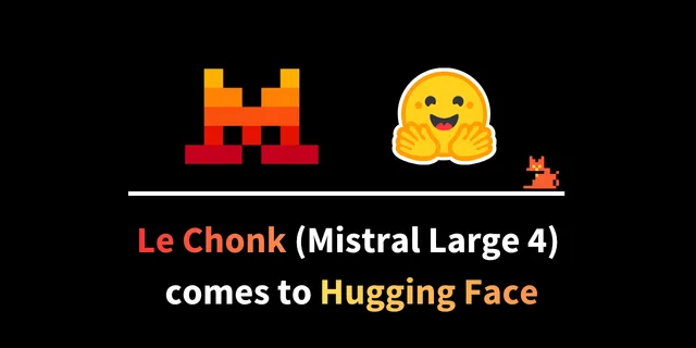 Официальная иллюстрация Mistral Large 4 на Hugging Face