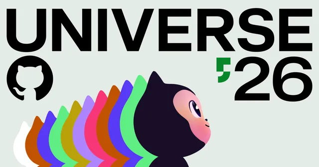 Официальная иллюстрация GitHub Universe 2026